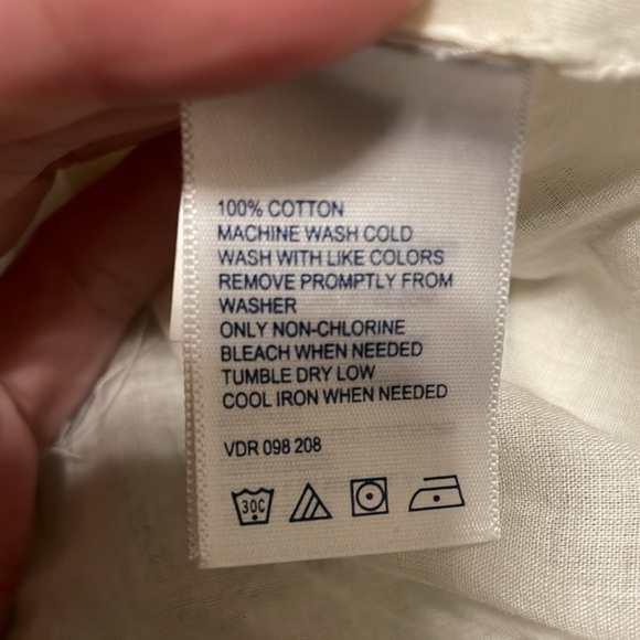 Nautica Women’s Mini Dress Size 4 Flirty Cotton Black Striped Checkered - Picture 13 of 13